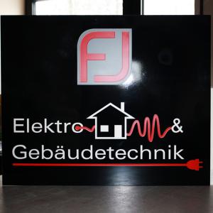 Elektro Gebäudetechnick Schild