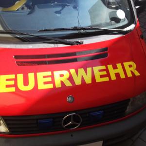 Feuerwehr Autobeschriftung