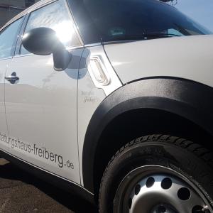 Bestattungshaus Freiberg Autobeschriftung