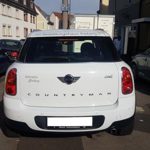 Bestattungshaus Freiberg Autobeschriftung